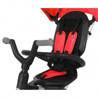 Sulankstomas triratukas QPLAY NOVA+ plius rubber - Red 10