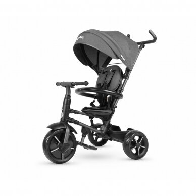 Sulankstomas triratukas QPLAY Rito Star - black